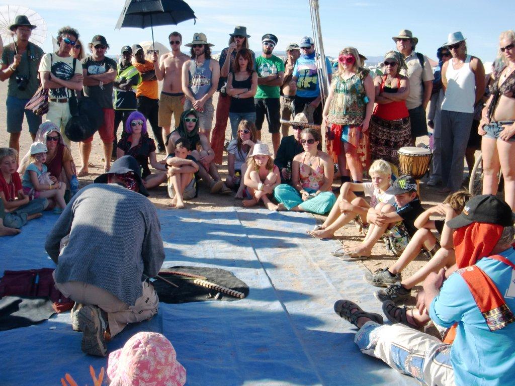 pyramid fire demo